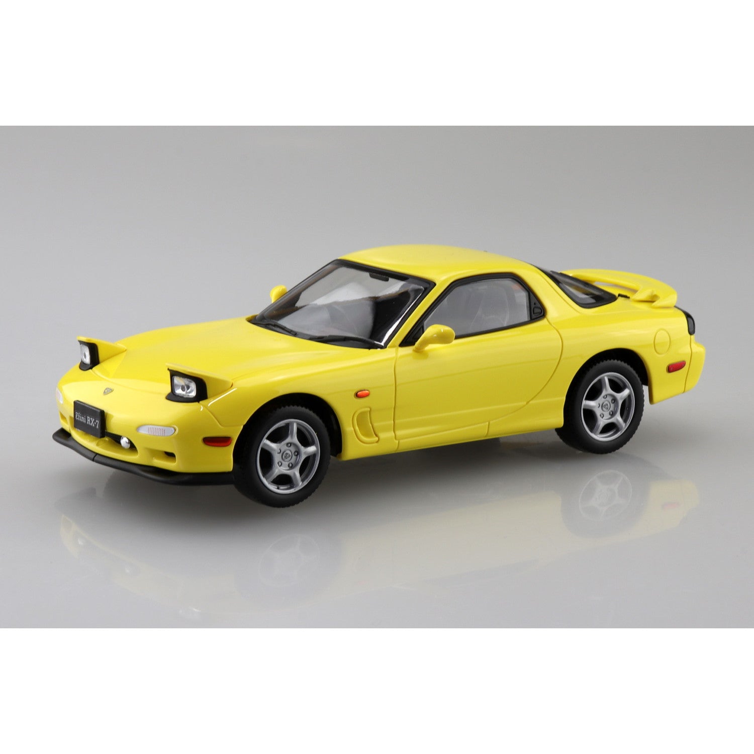 【新品】【お取り寄せ】[PTM] 楽プラ スナップキット No.4-CY 1/32 アンフィニ FD3S RX-7(コンペティションイエローマイカ) プラモデル(065549) アオシマ(20250122)