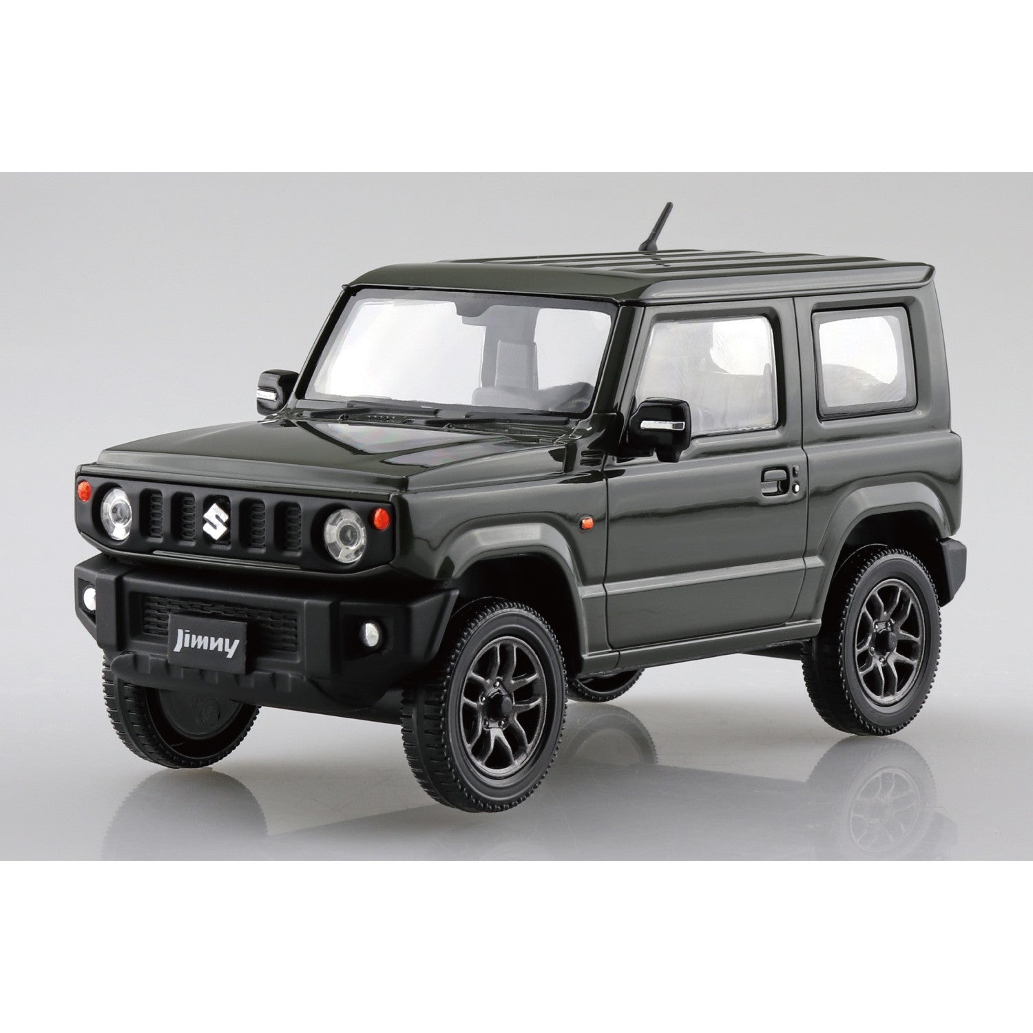 【予約安心出荷】[PTM] 楽プラ スナップキット No.9-JG 1/32 スズキ JB64 ジムニー(ジャングルグリーン) プラモデル(069158) アオシマ(2025年1月)