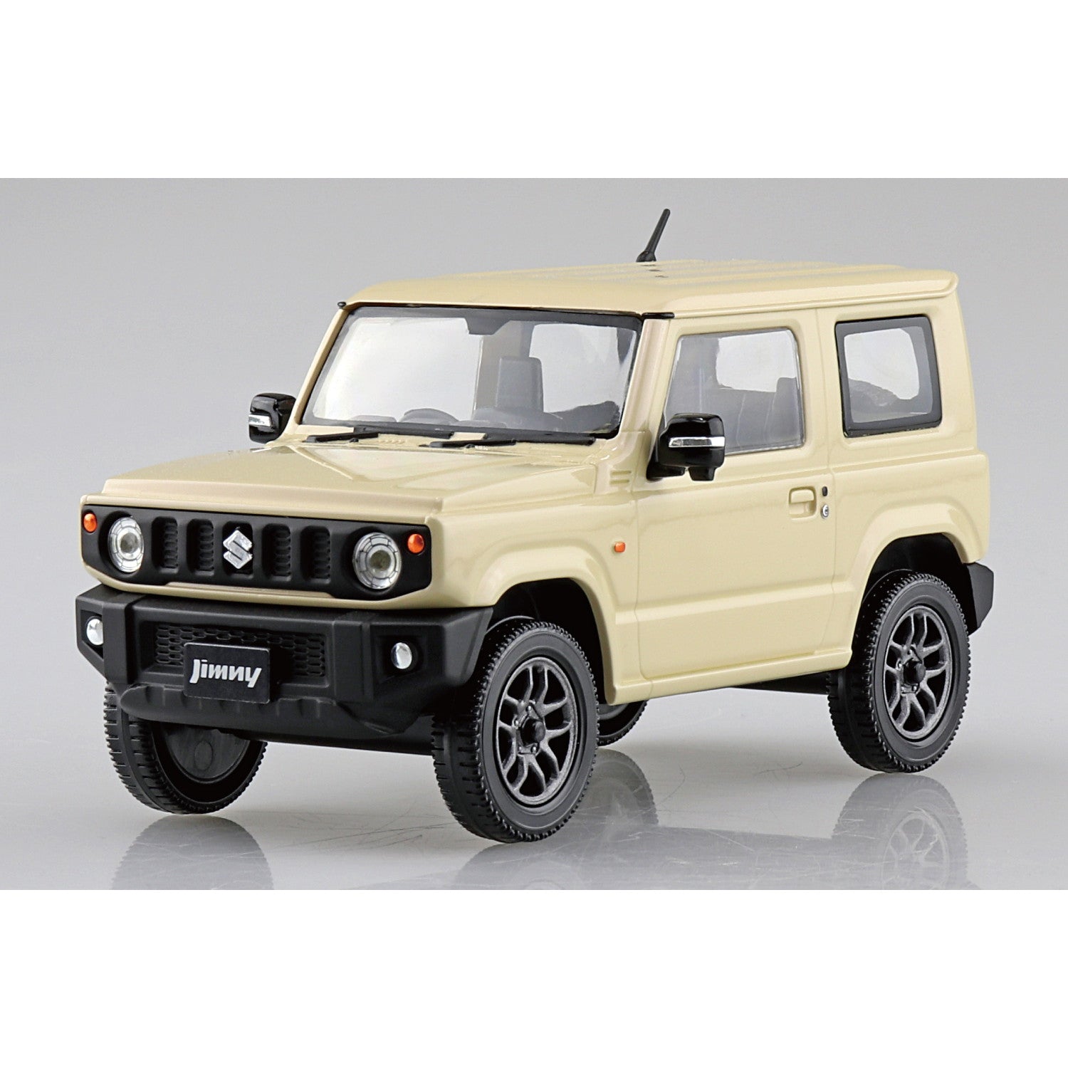 【予約安心出荷】[PTM] 楽プラ スナップキット No.9-CI 1/32 スズキ JB64 ジムニー(シフォンアイボリーメタリック) プラモデル(069172) アオシマ(2025年1月)