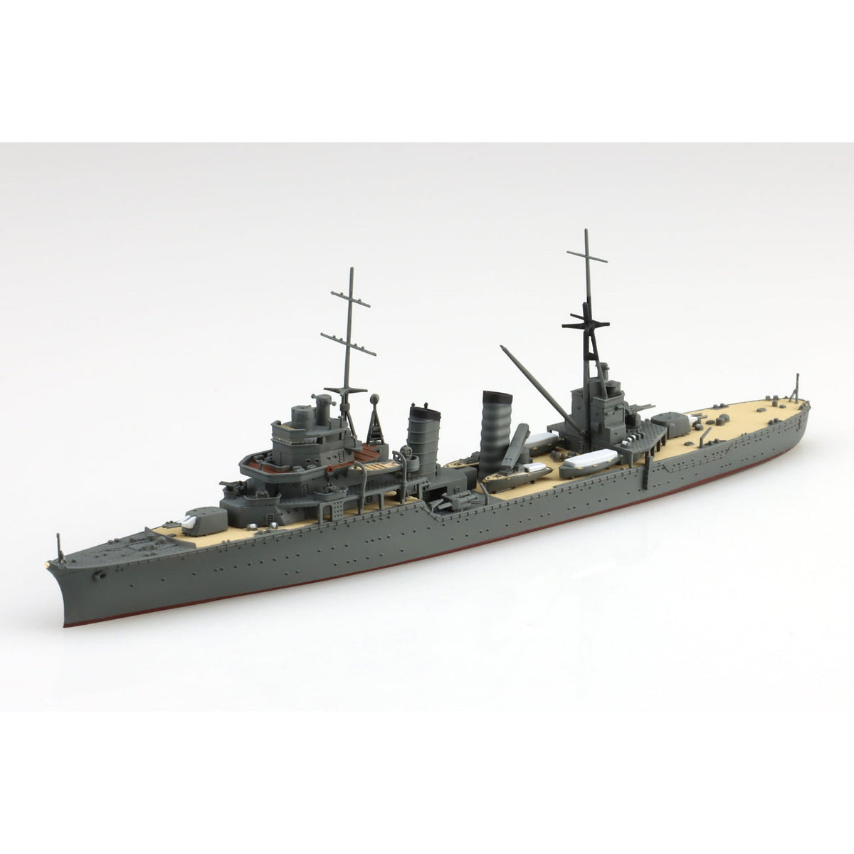 【新品】【お取り寄せ】[PTM] 1/700 ウォーターライン No.356 日本海軍 軽巡洋艦 香椎 プラモデル(067420) アオシマ(20241213)