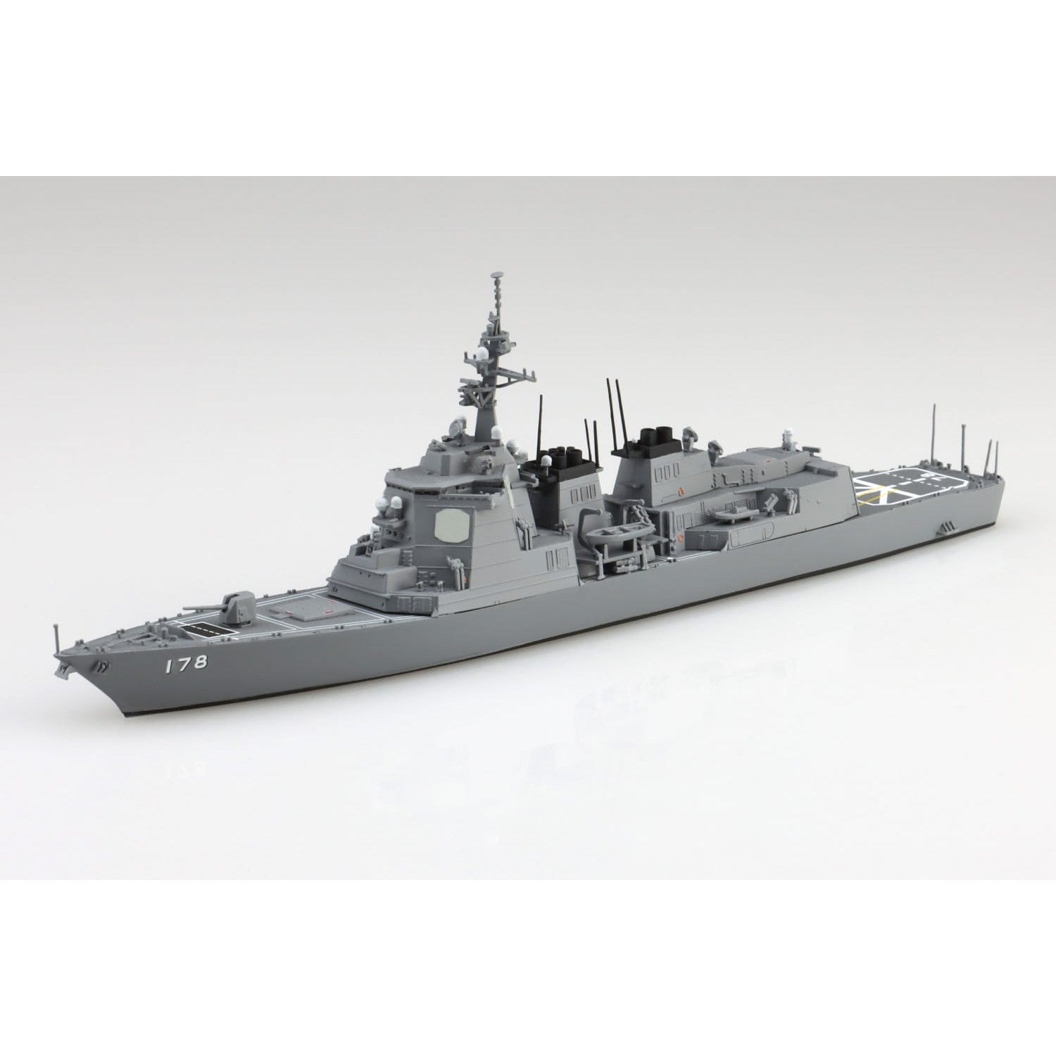 【新品】【お取り寄せ】[PTM] 1/700 ウォーターライン No.22 海上自衛隊 護衛艦 あしがら プラモデル(067550) アオシマ(20241213)