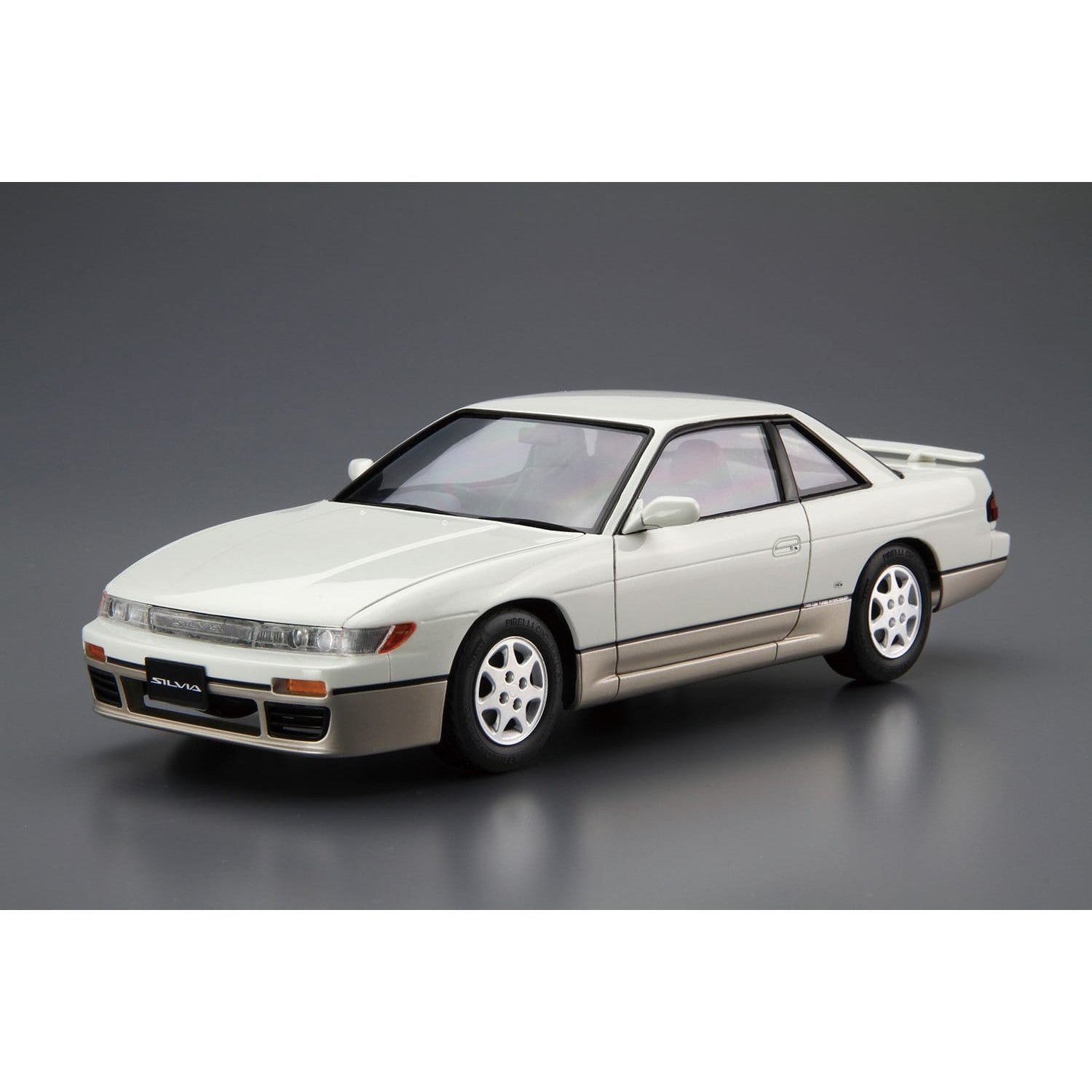 【新品即納】[PTM] (再販) ザ・モデルカー No.13 1/24 ニッサン PS13 シルビア K's ダイヤ・パッケージ '91 プラモデル(069929) アオシマ(20251031)