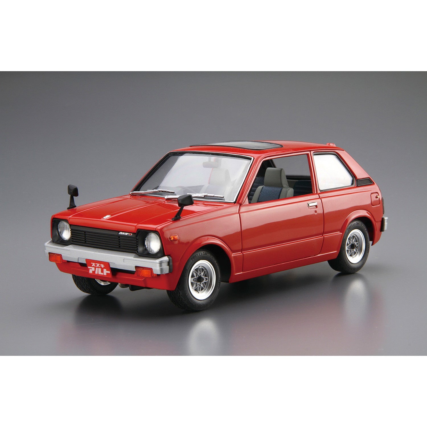 【新品即納】[PTM] ザ・モデルカー No.127 1/20 スズキ SS30V アルト/SS20 セルボ '79 プラモデル(069950) アオシマ(20241231)