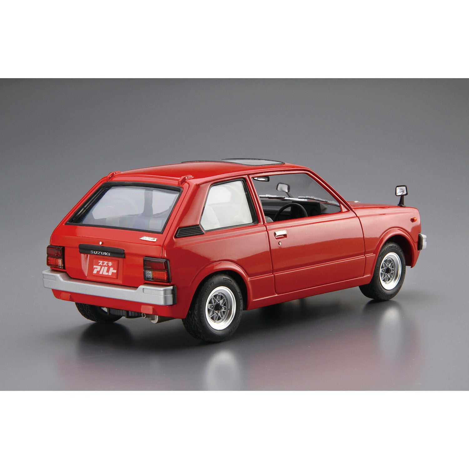 【新品即納】[PTM] ザ・モデルカー No.127 1/20 スズキ SS30V アルト/SS20 セルボ '79 プラモデル(069950) アオシマ(20241231)