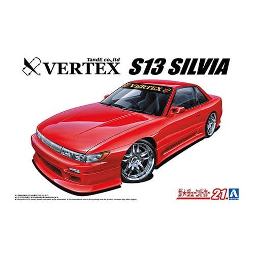 【予約安心出荷】[PTM] (再販) ザ・チューンドカー No.21 1/24 VERTEX PS13 シルビア '91(ニッサン) プラモデル(069899) アオシマ(20260531)