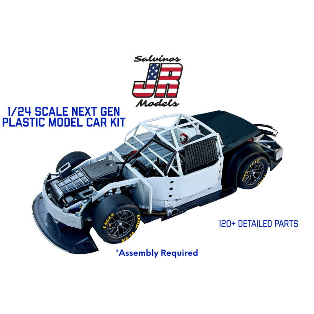 【新品即納】[PTM] 1/24 カイル・ラーソン #5 ヘンドリックカーズ スローバック シボレー カマロ ZL1 NASCAR 2024 プラモデル(HMC2024KLDA) Salvinos JR Models(サルビノス J・R モデル)(20241130)