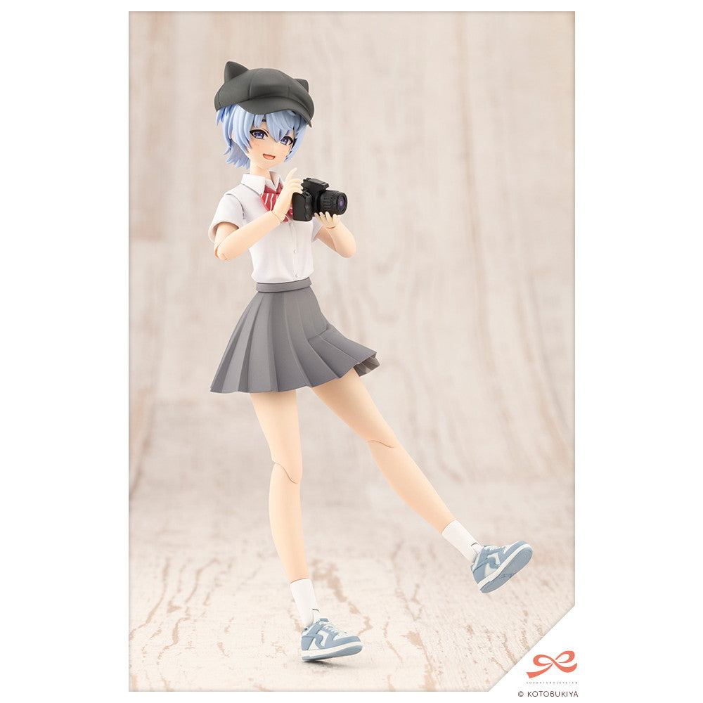 【新品即納】[PTM] 創彩少女庭園 1/10 虹村映美【令法高等学校・夏服】(にじむらえいみ) プラモデル(JK030) コトブキヤ(20250326)
