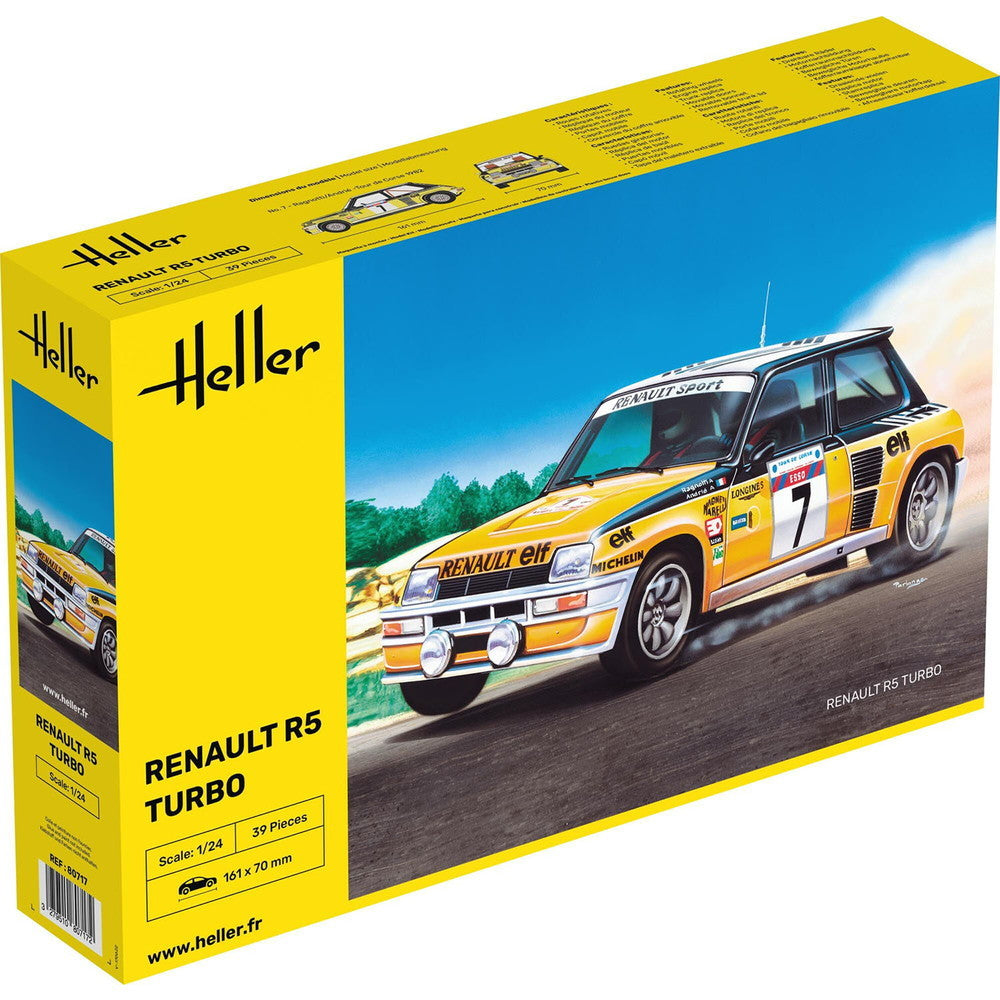 【新品即納】[PTM] (再販)1/24 ルノー R5 ターボ ラリー 1982 ツール・ド・コルス プラモデル(HE80717) Heller(エレール)(20250131)