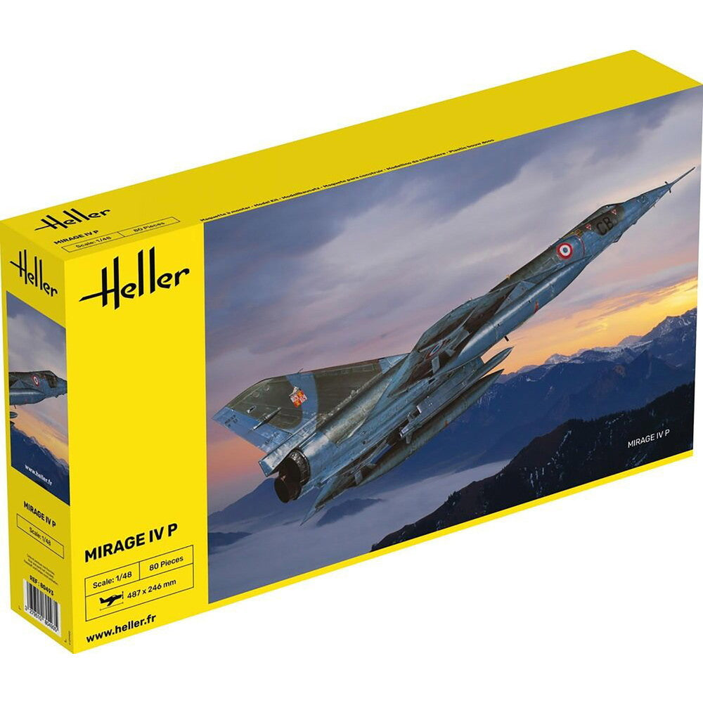 【新品即納】[PTM] (再販) 1/48 フランス空軍 ミラージュ IV P プラモデル(HE80493) Heller(エレール)(20241124)