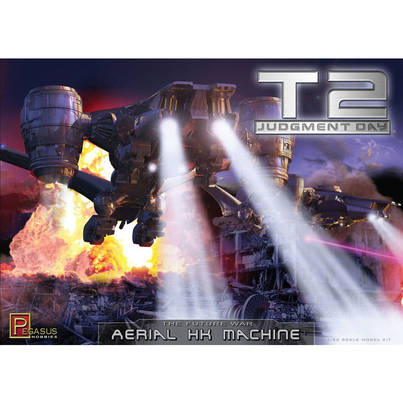 【新品即納】[PTM] (再販)1/32 エアリアル・ハンター・キラー ターミネーター2 プラモデル(PH9016) ペガサスホビー(20250131)