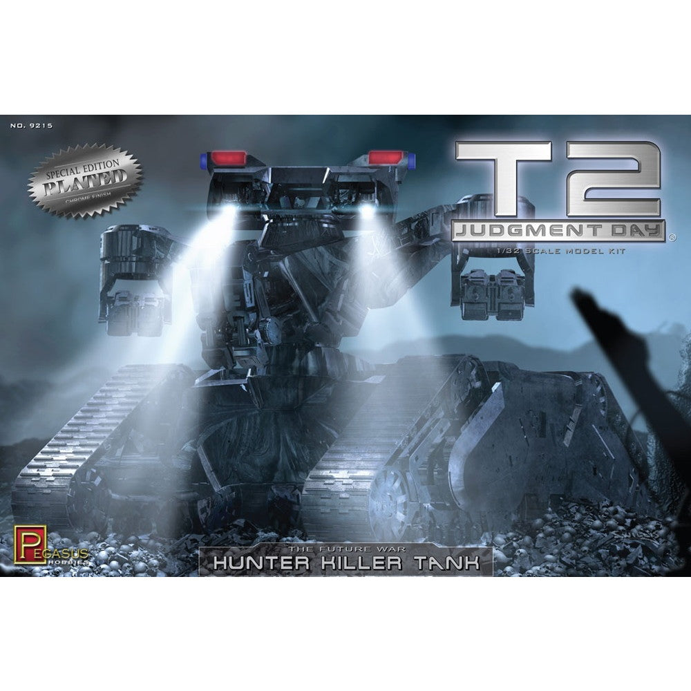 【新品即納】[PTM] (再販)1/32 ハンター・キラー・タンク クロームメッキ仕様 ターミネーター2 プラモデル(PH9215) ペガサスホビー(20250131)