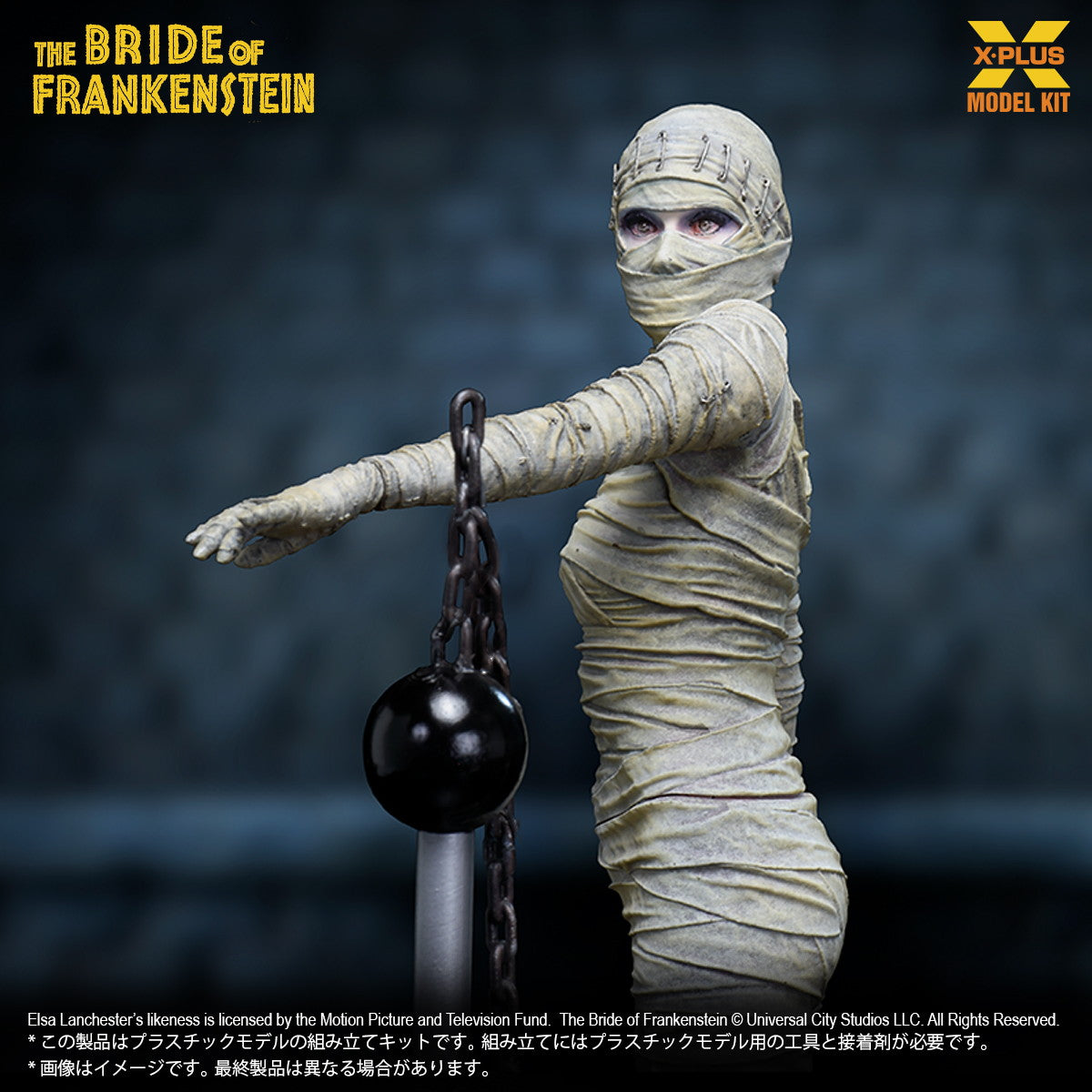 【新品即納】[PTM] 1/8 フランケンシュタインの花嫁 プラスチックモデルキット プラモデル エクスプラス(20241225)