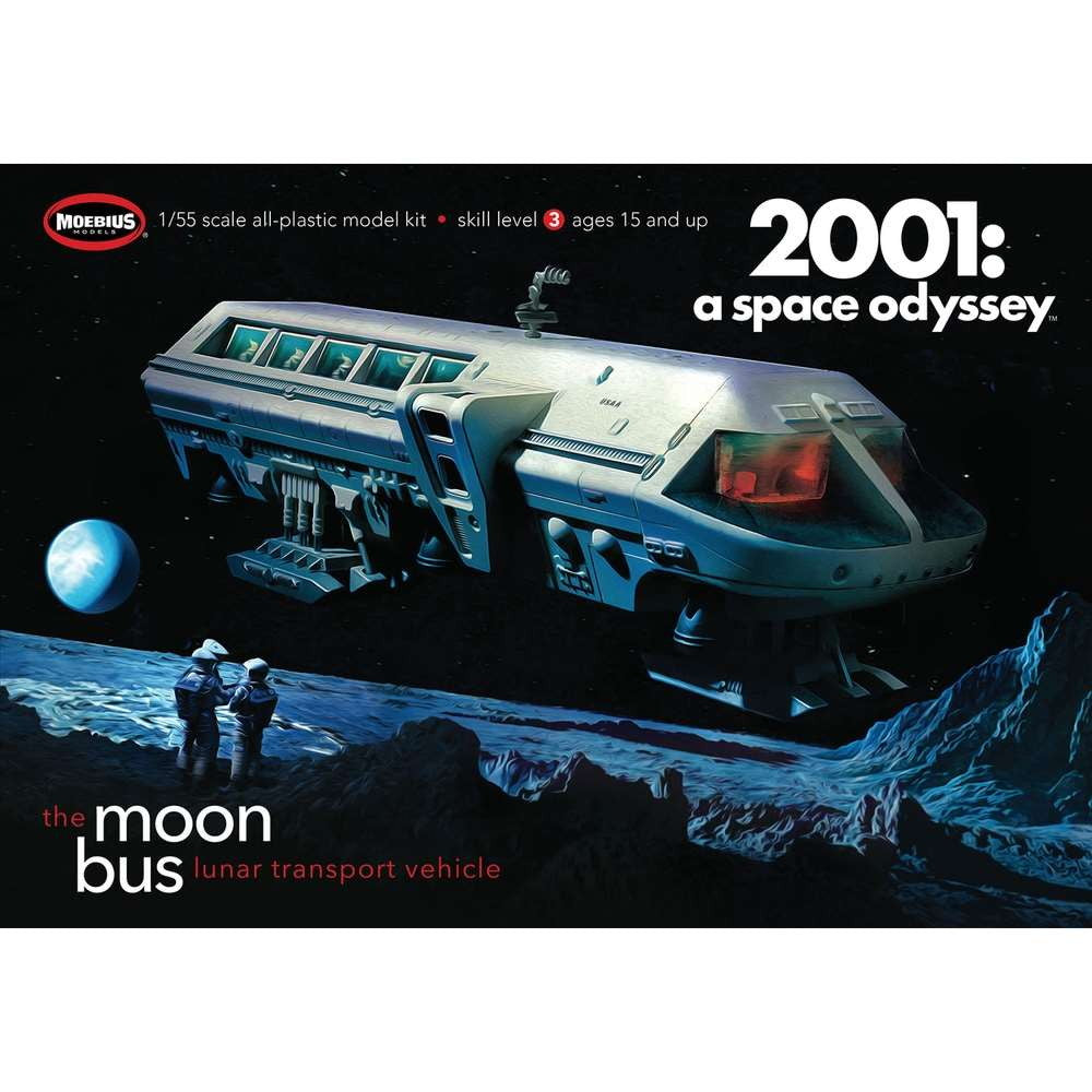 【新品即納】[PTM] (再販)1/55 ムーンバス 2001年宇宙の旅 プラモデル(MOE2001-1R) メビウスモデル(20241231)