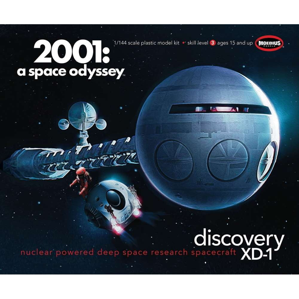 【新品即納】[PTM] (再販)1/144 ディスカバリー号 2001年宇宙の旅 プラモデル(MOE2001-3) メビウスモデル(20241231)