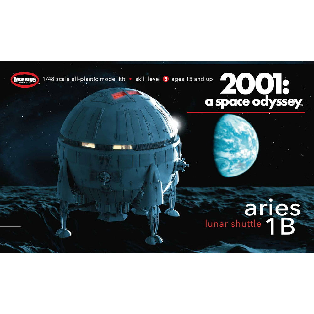 【新品即納】[PTM] (再販)1/48 アリエス号 2001年宇宙の旅 プラモデル(MOE2001-7) メビウスモデル(20241231)