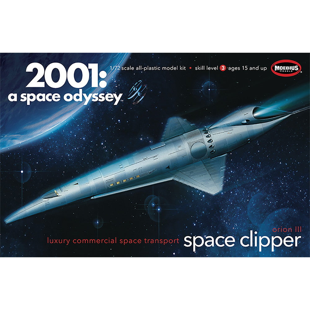 【新品即納】[PTM] (再販)1/72 オリオン号 スペースクリッパー 2001年宇宙の旅 プラモデル(MOE2001-11) メビウスモデル(20241231)