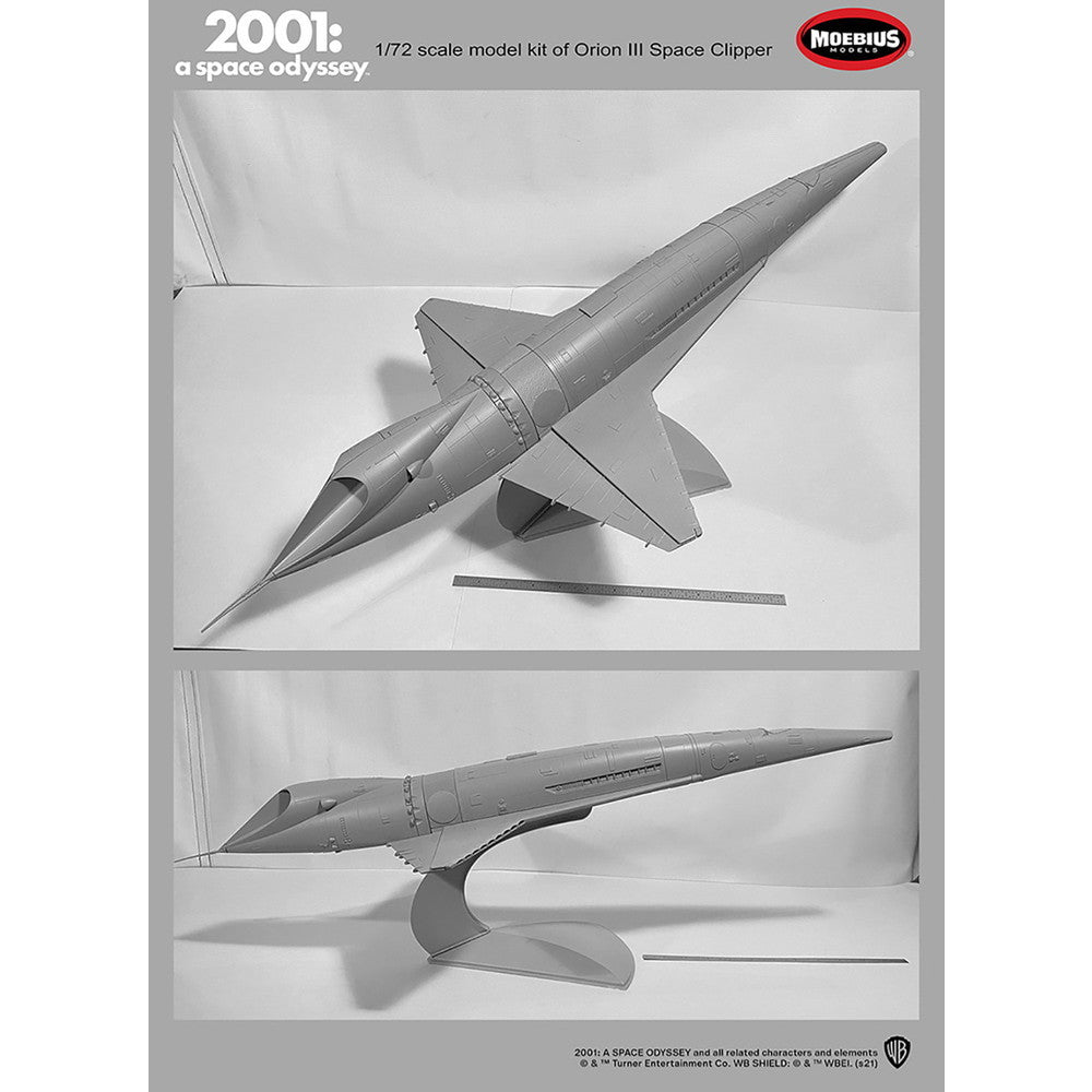 【新品即納】[PTM] (再販)1/72 オリオン号 スペースクリッパー 2001年宇宙の旅 プラモデル(MOE2001-11) メビウスモデル(20241231)