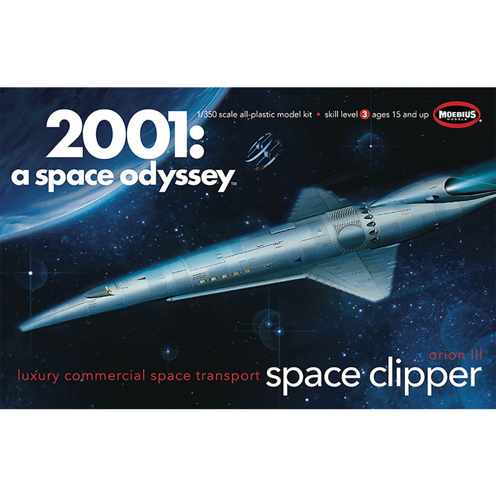 【新品即納】[PTM] (再販)1/350 オリオン号 スペースクリッパー(コンパクトスケール) 2001年宇宙の旅 プラモデル(MOE2001-12) メビウスモデル(20241231)