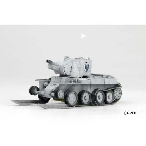【新品即納】[PTM] (再々販) 1/72 BT-42突撃砲 継続高校 雪原での激闘です! 『スキー装着仕様』 ガールズ&パンツァー 最終章 プラモデル(GP72-47) プラッツ(20250731)