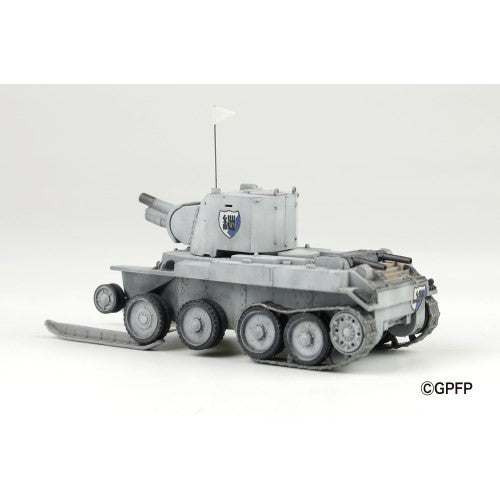 【新品即納】[PTM] (再々販) 1/72 BT-42突撃砲 継続高校 雪原での激闘です! 『スキー装着仕様』 ガールズ&パンツァー 最終章 プラモデル(GP72-47) プラッツ(20250731)