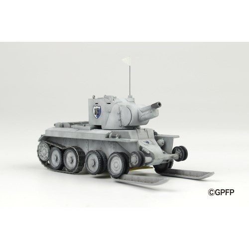 【新品即納】[PTM] (再々販) 1/72 BT-42突撃砲 継続高校 雪原での激闘です! 『スキー装着仕様』 ガールズ&パンツァー 最終章 プラモデル(GP72-47) プラッツ(20250731)