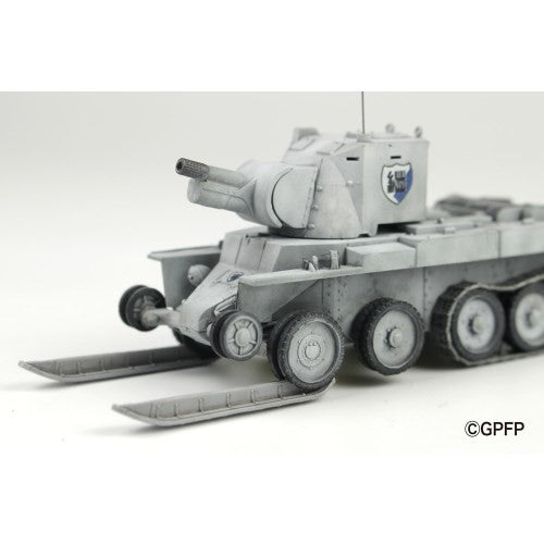 【新品即納】[PTM] (再々販) 1/72 BT-42突撃砲 継続高校 雪原での激闘です! 『スキー装着仕様』 ガールズ&パンツァー 最終章 プラモデル(GP72-47) プラッツ(20250731)