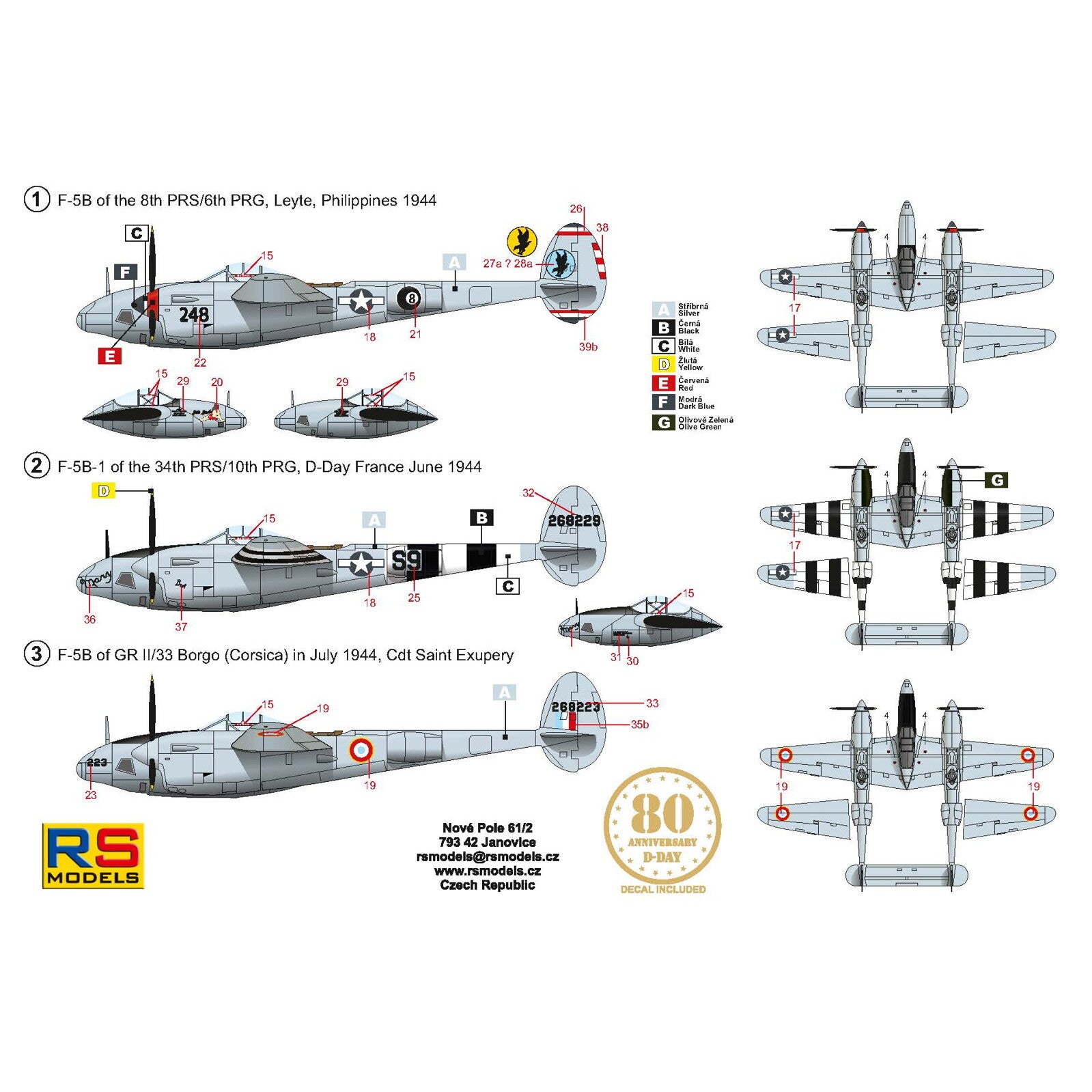 【新品即納】[PTM] 1/72 F-5B ライトニング プラモデル(92288) RSモデル(20241130)
