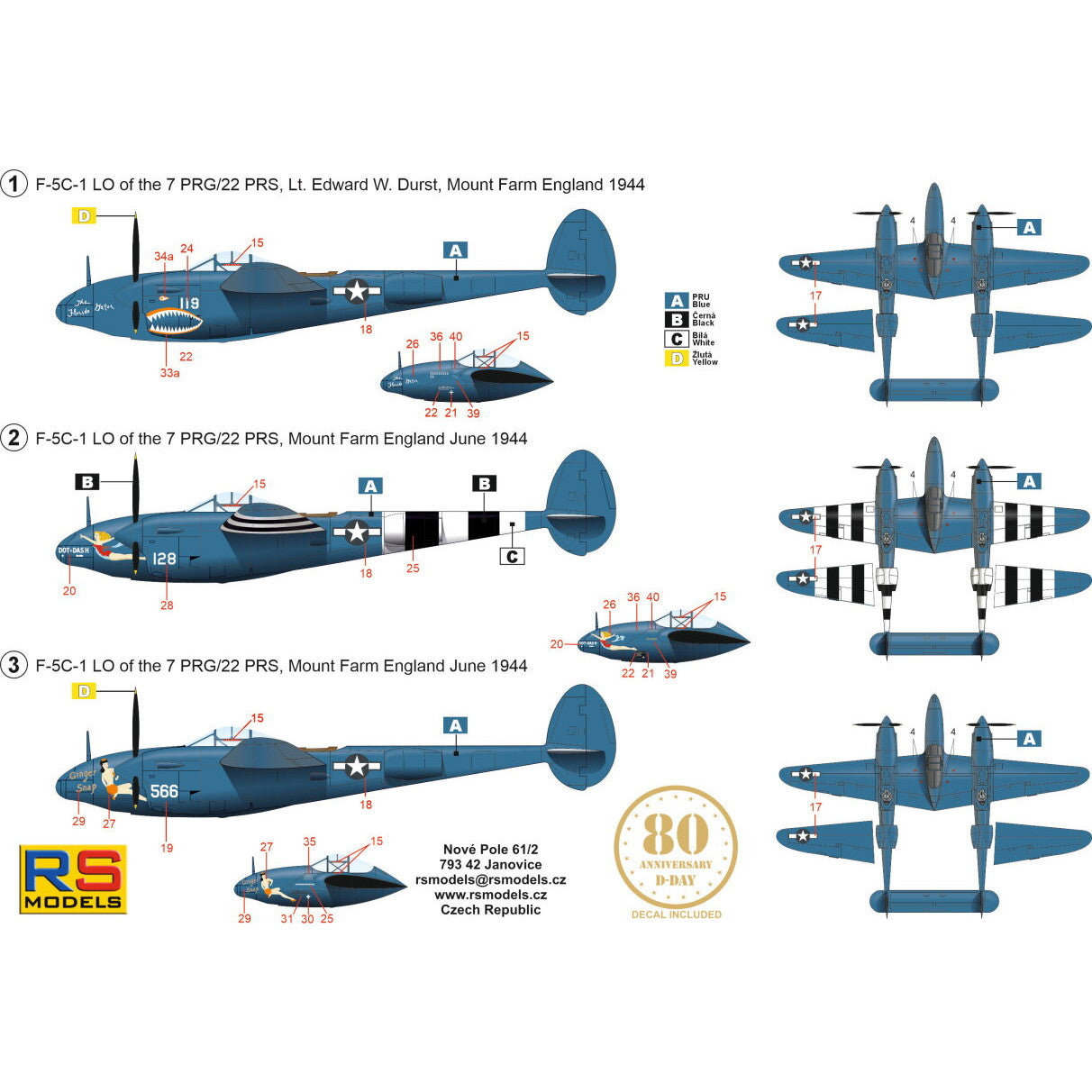 【新品即納】[PTM] 1/72 F-5C ライトニング プラモデル(92289) RSモデル(20241130)