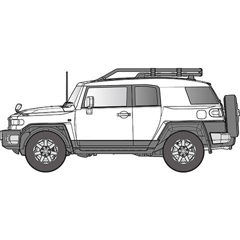 【新品即納】[PTM] 1/24 車NEXTシリーズ No.9 EX-7 トヨタ FJクルーザー(ノンカラー) プラモデル(066431) フジミ模型(FUJIMI)(20241218)