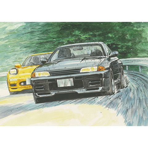 【新品即納】[PTM] 1/24 頭文字Dシリーズ No.2 スカイラインGT-R V・specII(BNR32) 中里毅(なかざとたけし) プラモデル(183916) フジミ模型(FUJIMI)(20241220)