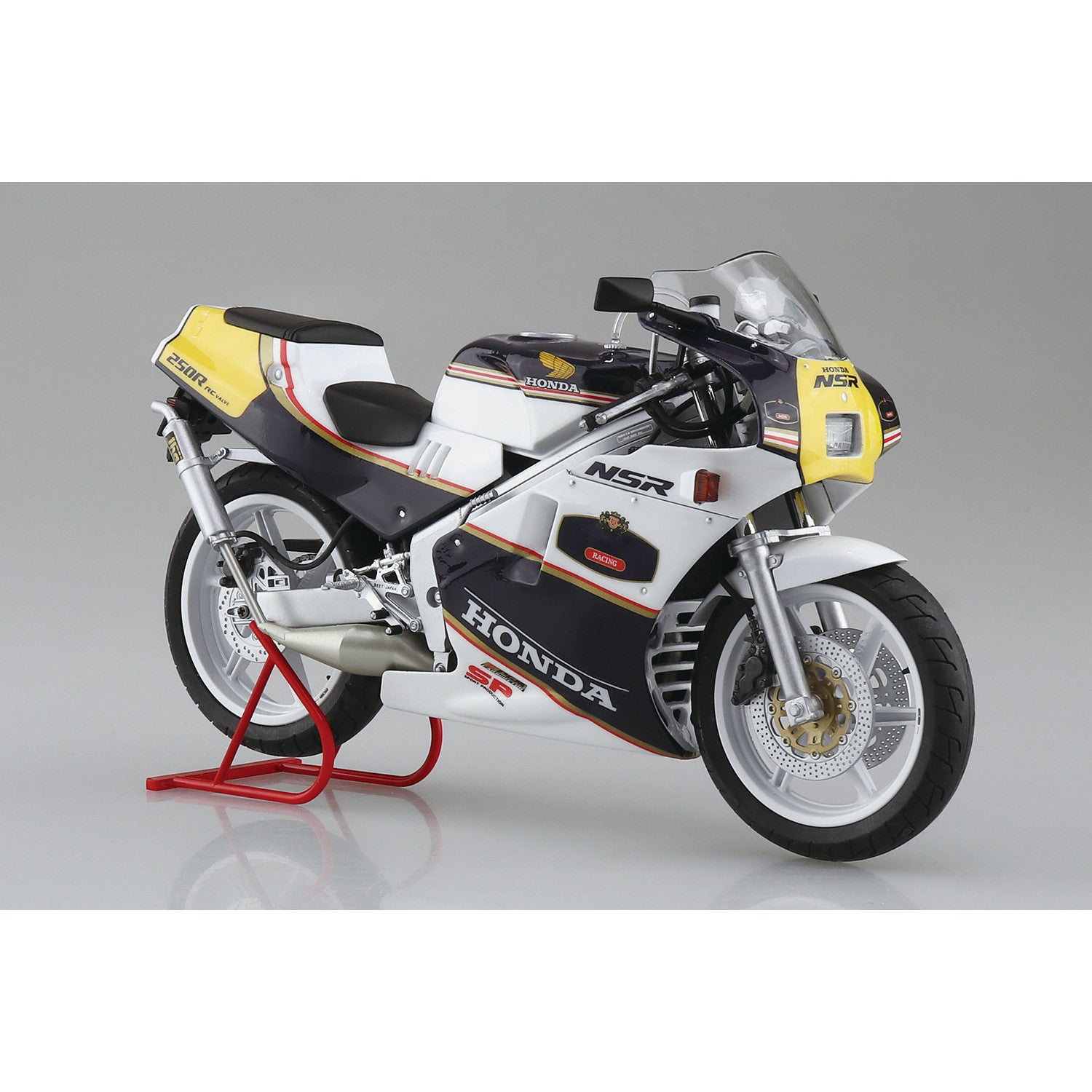 【新品即納】[PTM] (再々販) ザ・バイク No.51 1/12 ホンダ MC18 NSR250R SP カスタム '88 プラモデル(066911) アオシマ(20251031)