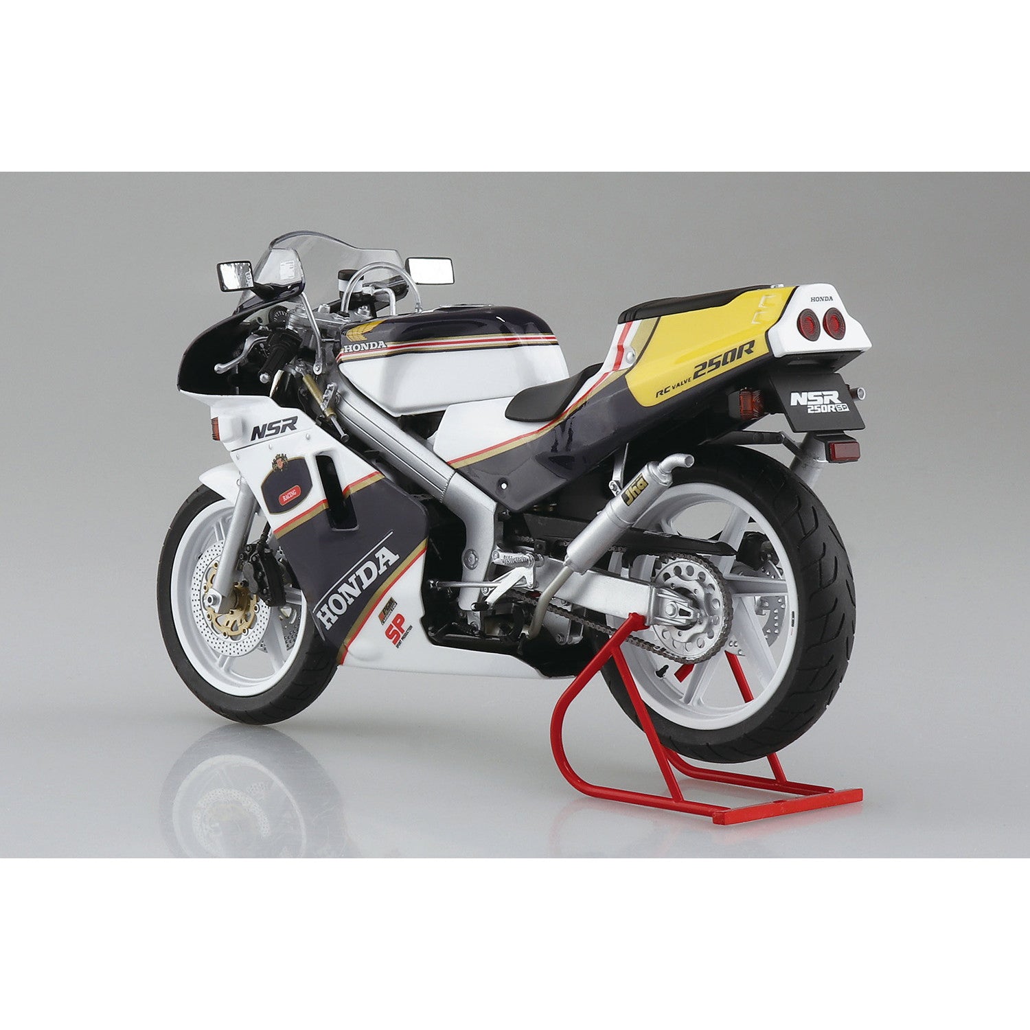 【新品即納】[PTM] (再々販) ザ・バイク No.51 1/12 ホンダ MC18 NSR250R SP カスタム '88 プラモデル(066911) アオシマ(20251031)