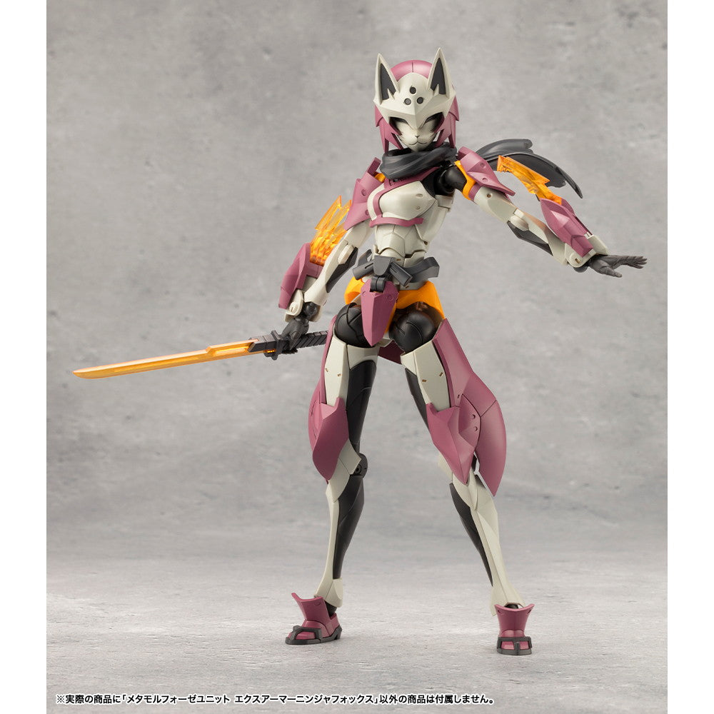 【新品即納】[PTM] メタモルフォーゼユニット エクスアーマーニンジャフォックス 無限邂逅メガロマリア プラモデル用アクセサリ(CX011) コトブキヤ(20250227)