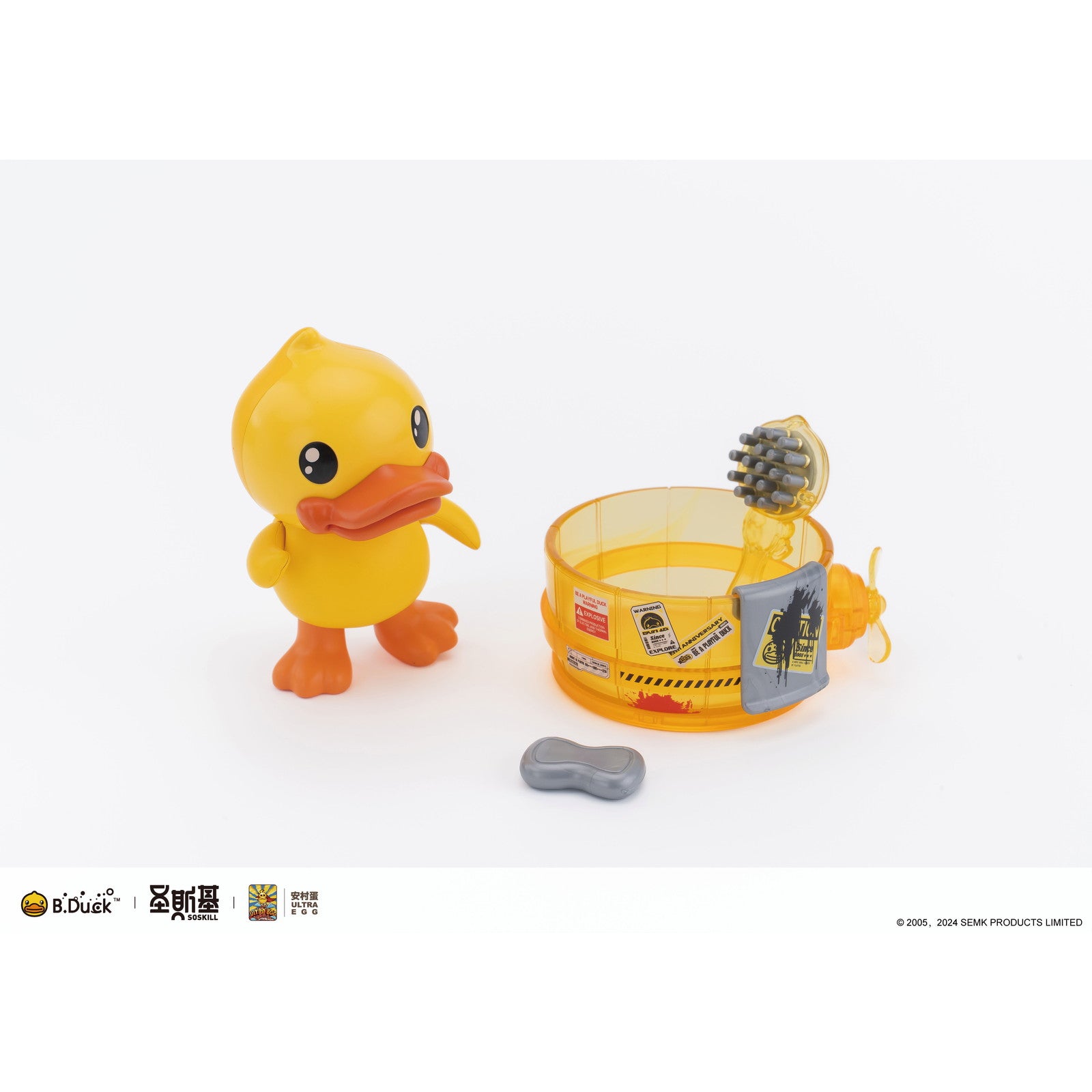 【新品即納】[PTM] SOSKILL×ULTRA EGG スパダック(SpaDuck) 19周年黒武士限定版 プラスチックモデルキット プラモデル SOSKILL(ソースキル)(20250331)