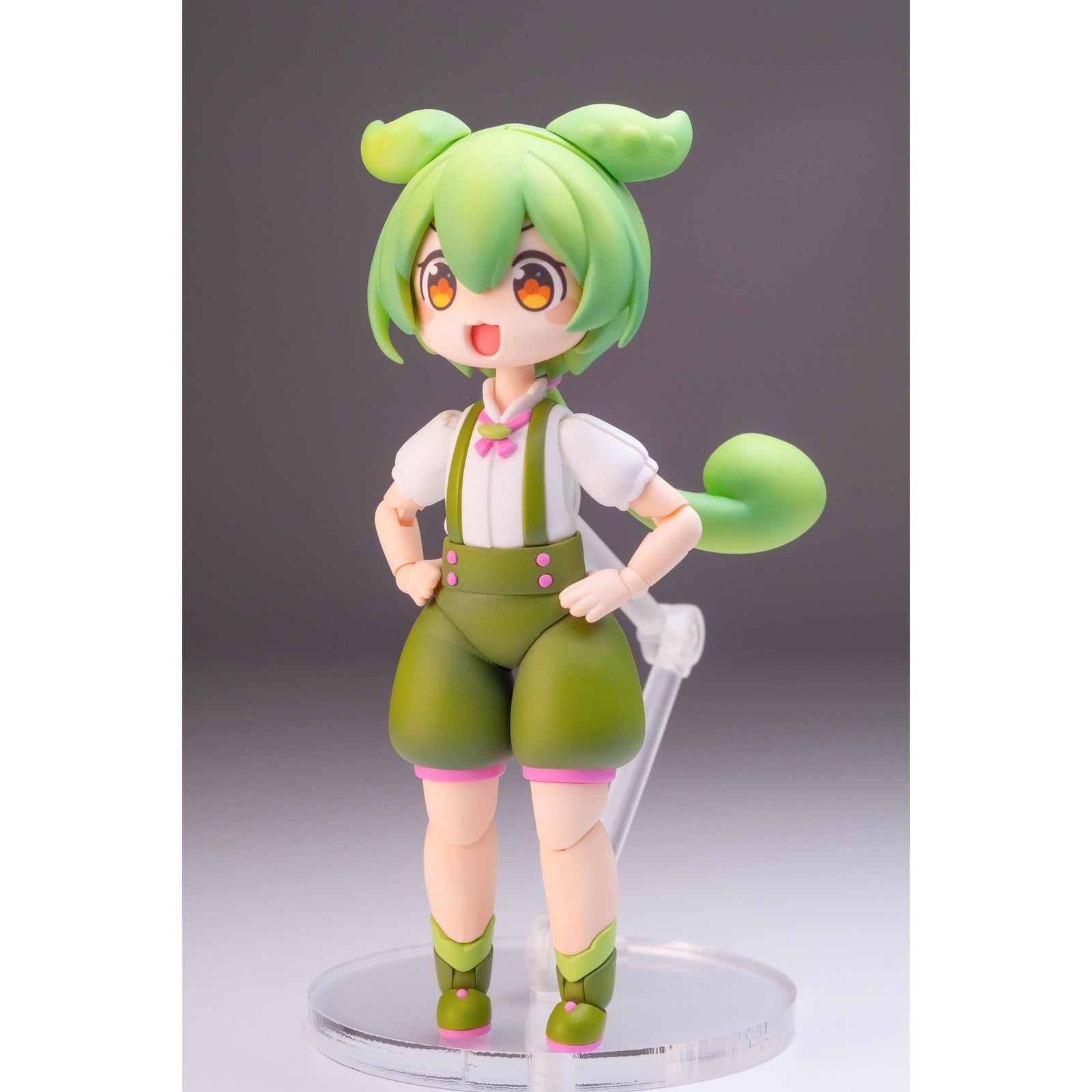 【新品即納】[PTM] (再販)プラフィア 1/12 ずんだもん(ミニフィギュア同梱セット) 東北ずん子・ずんだもんプロジェクト プラモデル(PP223) PLUM(プラム)(20241231)