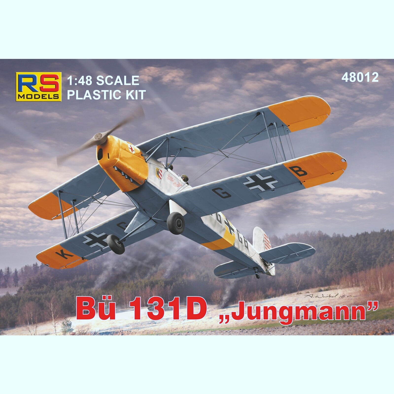 【新品即納】[PTM] 1/48 ビュッカー131D プラモデル(48012) RS MODELS(20241231)