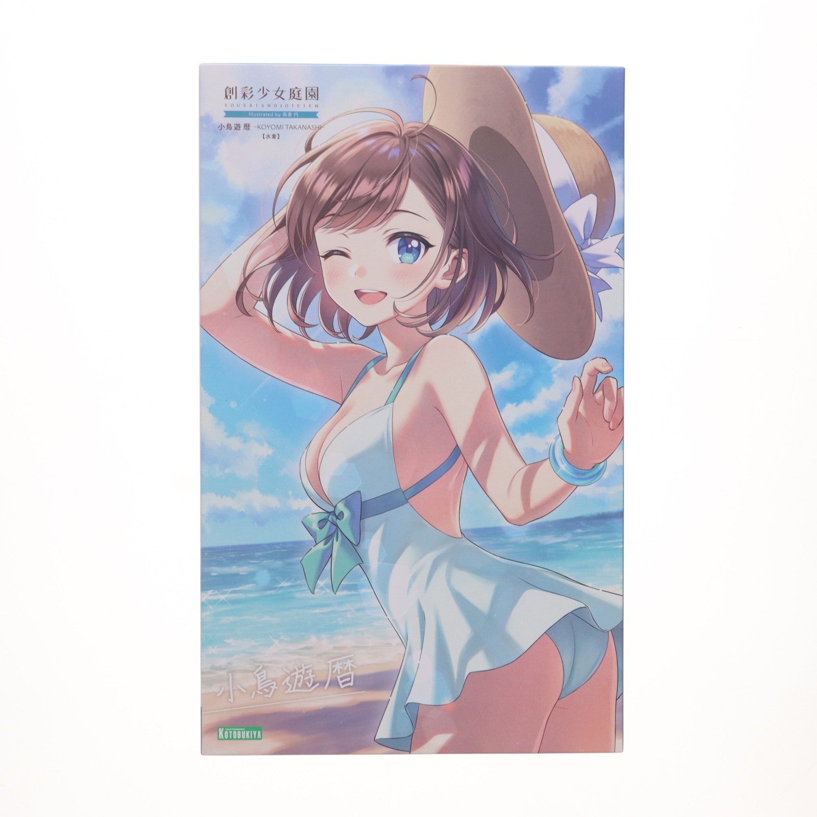 【中古即納】[PTM] コトブキヤショップ限定特典付属 創彩少女庭園 1/10 小鳥遊暦【水着】(たかなしこよみ) プラモデル(JK020) コトブキヤ(20230624)