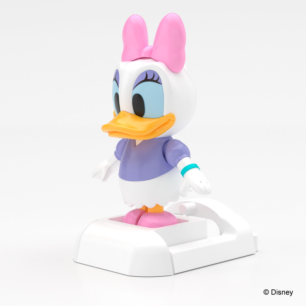 【新品即納】[PTM] 楽プラ トコトコ No.DP-08 ディズニー キャラクター デイジー プラモデル(067574) アオシマ(20250430)
