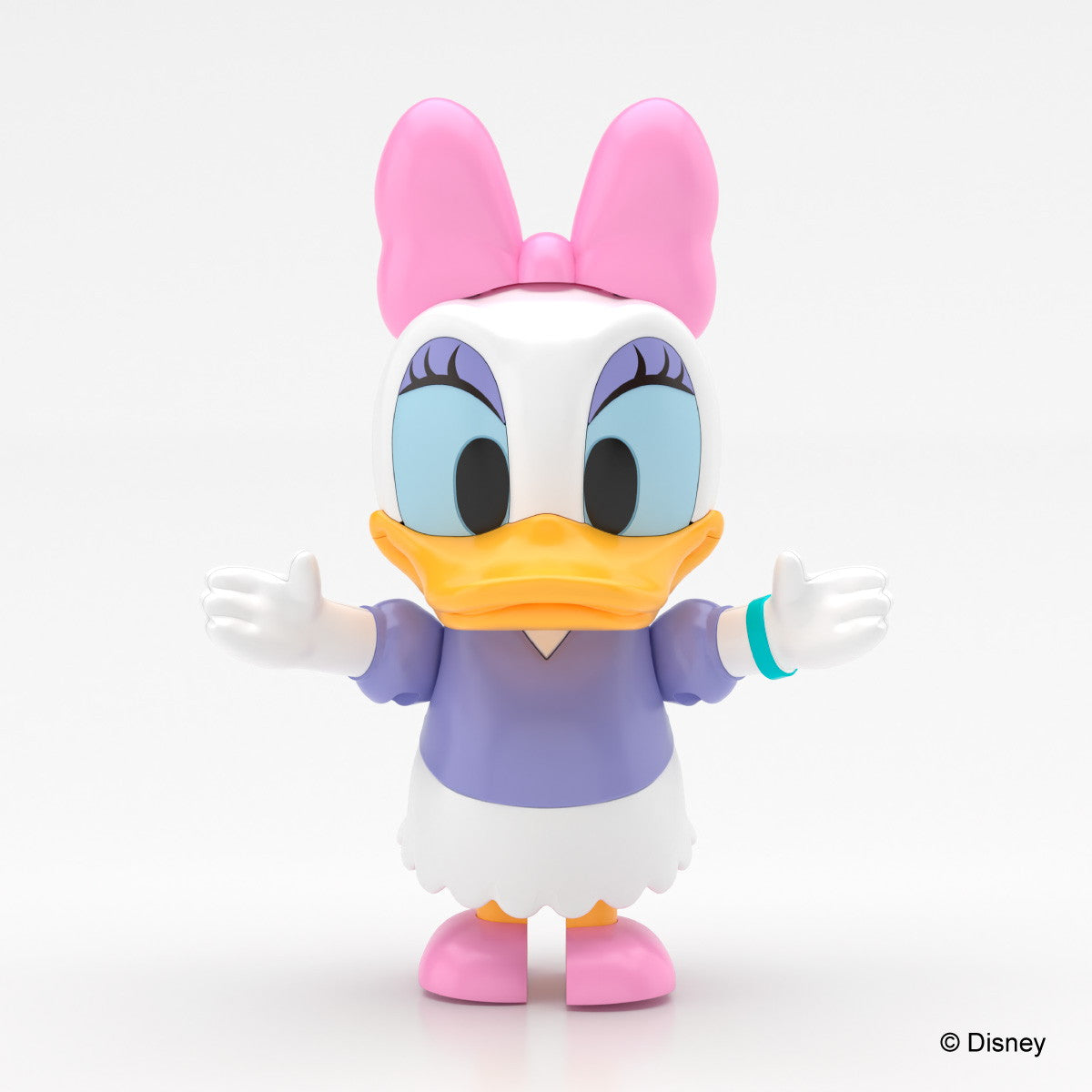 【新品即納】[PTM] 楽プラ トコトコ No.DP-08 ディズニー キャラクター デイジー プラモデル(067574) アオシマ(20250430)