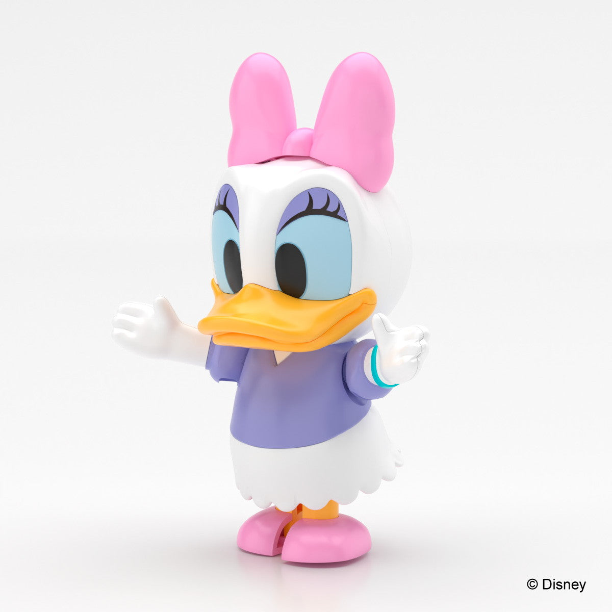 【新品即納】[PTM] 楽プラ トコトコ No.DP-08 ディズニー キャラクター デイジー プラモデル(067574) アオシマ(20250430)