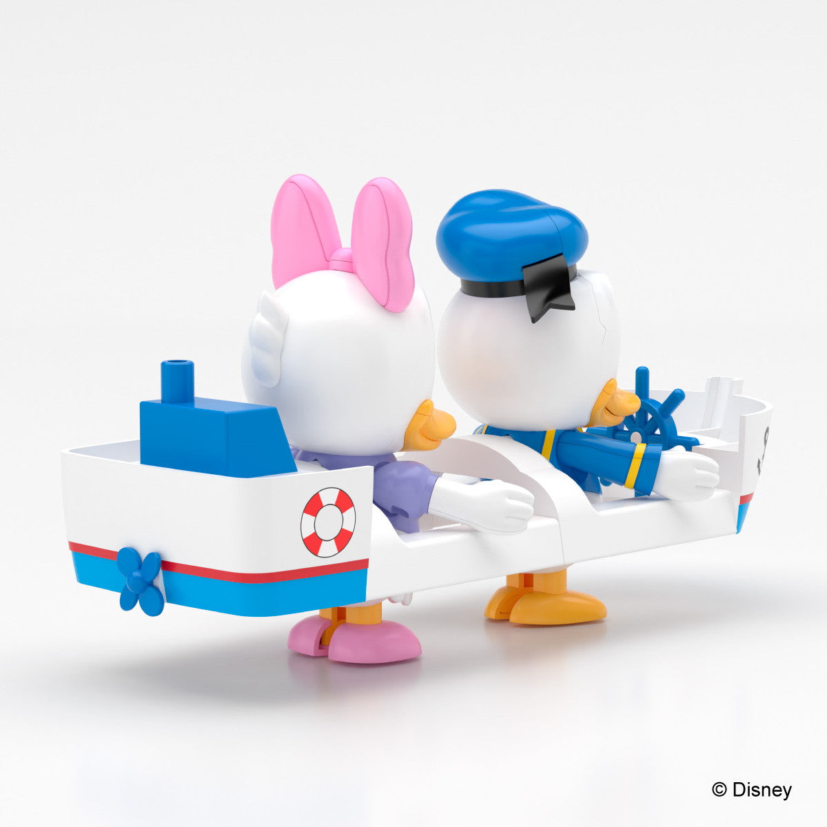 【新品即納】[PTM] 楽プラ トコトコ No.DP-09 ディズニー キャラクター ドナルド&デイジー プラモデル(067581) アオシマ(20250430)