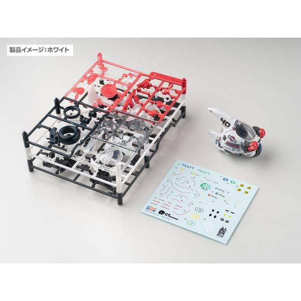 【新品即納】[PTM] LUNCH BOX 大兜丸 Dynastes ホワイト プラモデル(KM-099) 核誠治造(EARNESTCORE CRAFT/アニスコル)/ウェーブ(WAVE)(20250207)