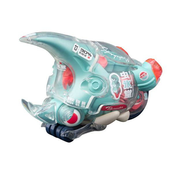 【新品】【お取り寄せ】[PTM] LUNCH BOX 大兜丸 Dynastes クリアー プラモデル(KM-100) 核誠治造(EARNESTCORE CRAFT/アニスコル)/ウェーブ(WAVE)(20250207)