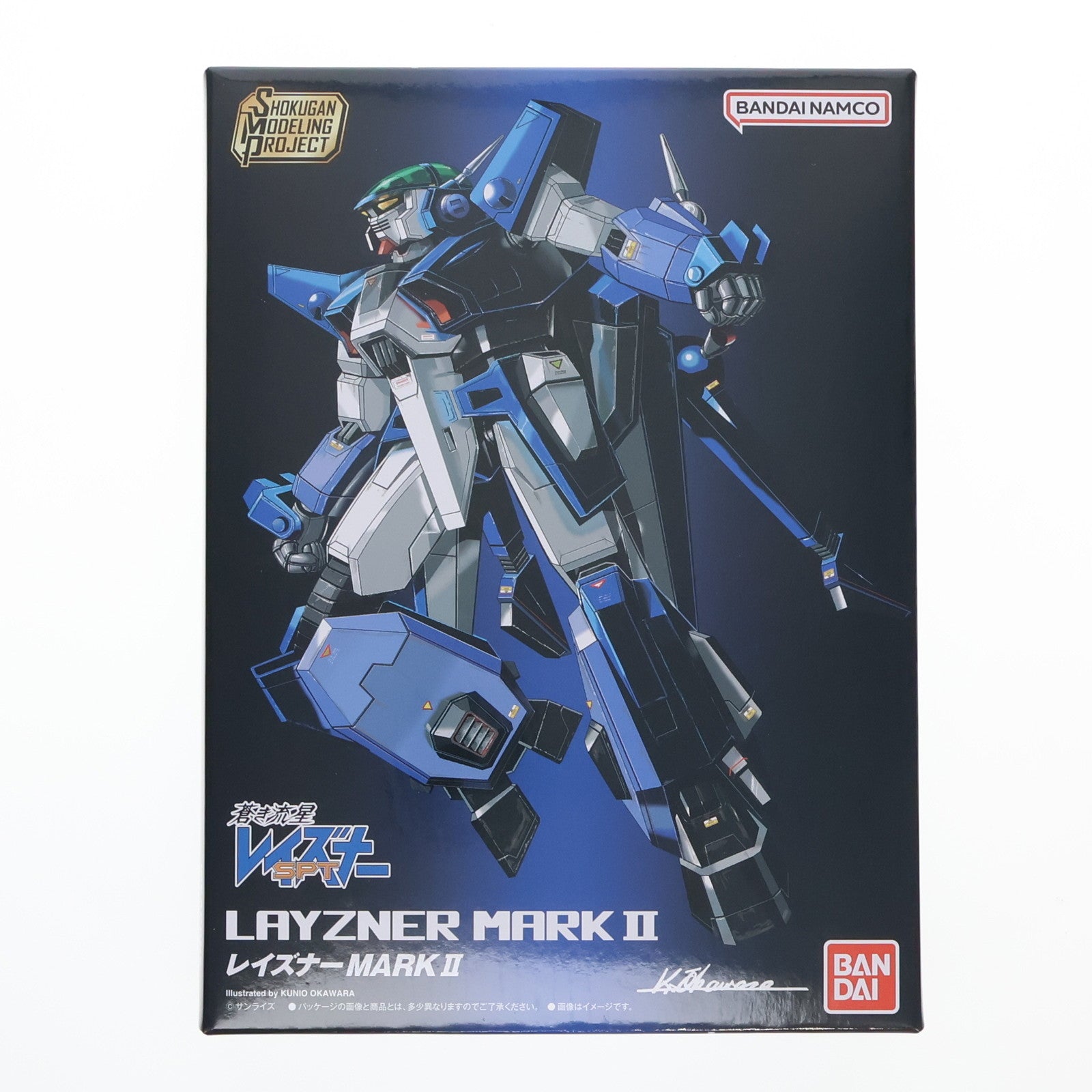 【中古即納】[PTM] (食玩)プレミアムバンダイ限定 SMP[SHOKUGAN MODELING PROJECT] レイズナーMARK II 蒼き流星SPTレイズナー プラモデル バンダイ(20240831)