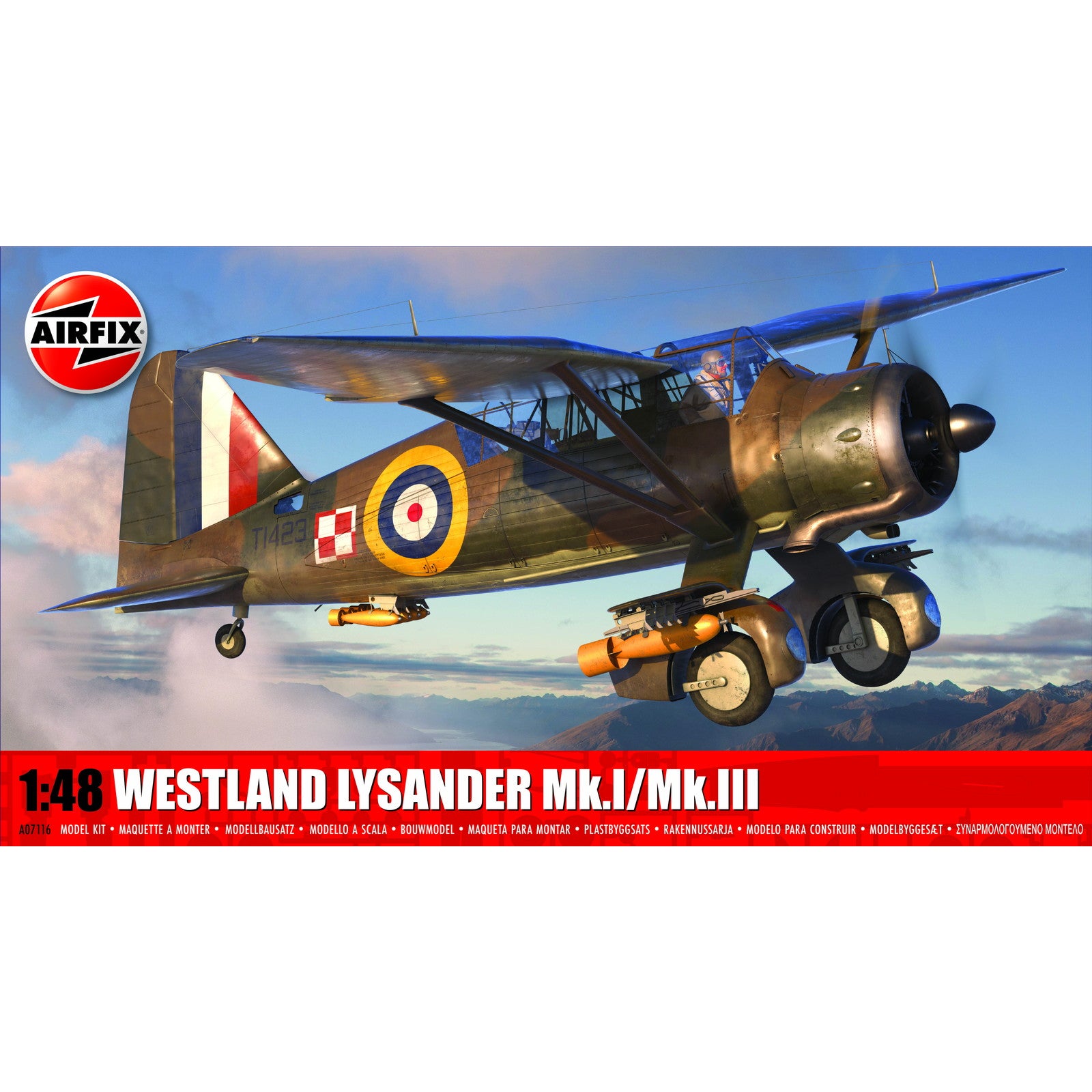 【新品即納】[PTM] 1/48 ウエストランド ライサンダー Mk.I/Mk.III プラモデル(X7116) AIRFIX(エアフィックス)(20250430)