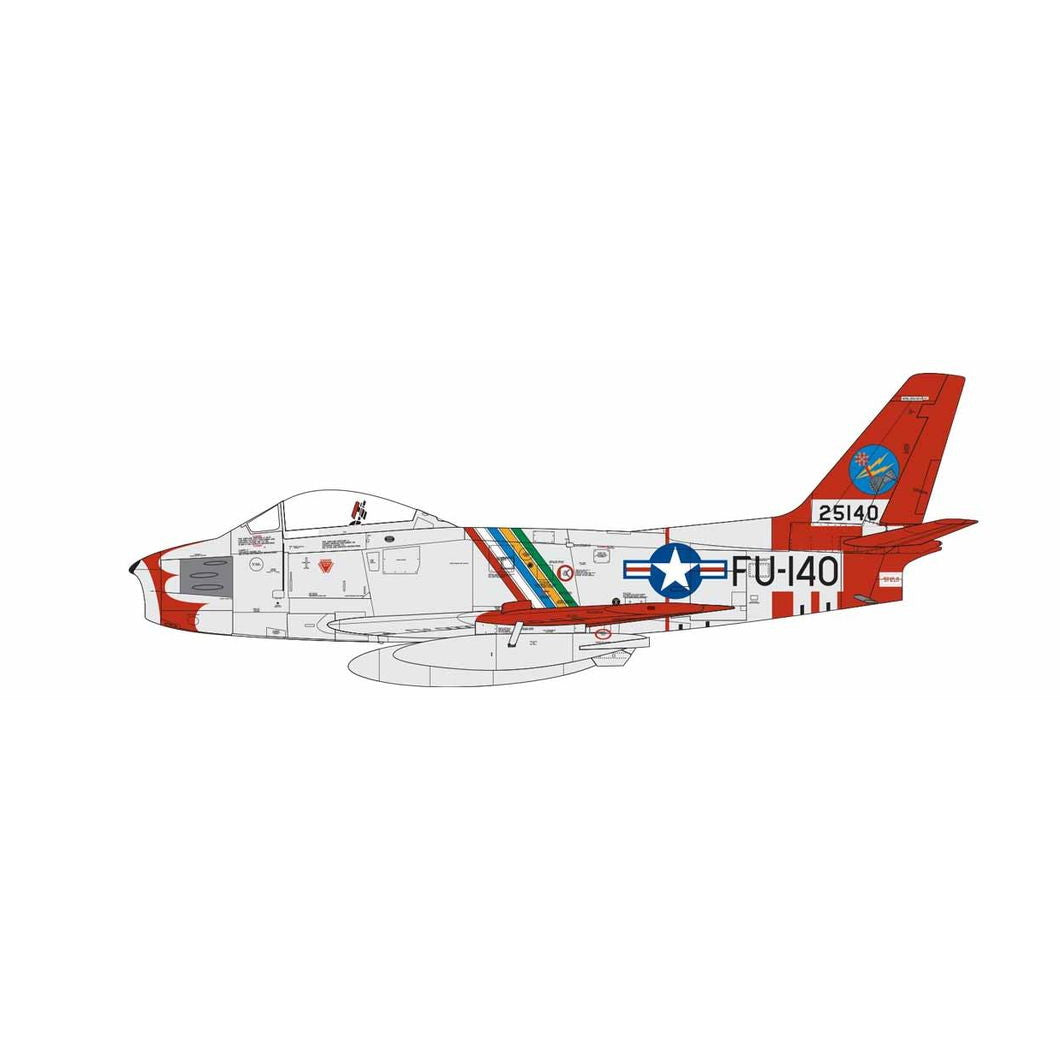 【新品即納】[PTM] 1/48 ノースアメリカン F-86F セイバー プラモデル(X8111) AIRFIX(エアフィックス)(20250430)