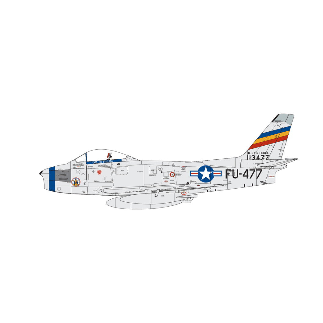 【新品即納】[PTM] 1/48 ノースアメリカン F-86F セイバー プラモデル(X8111) AIRFIX(エアフィックス)(20250430)