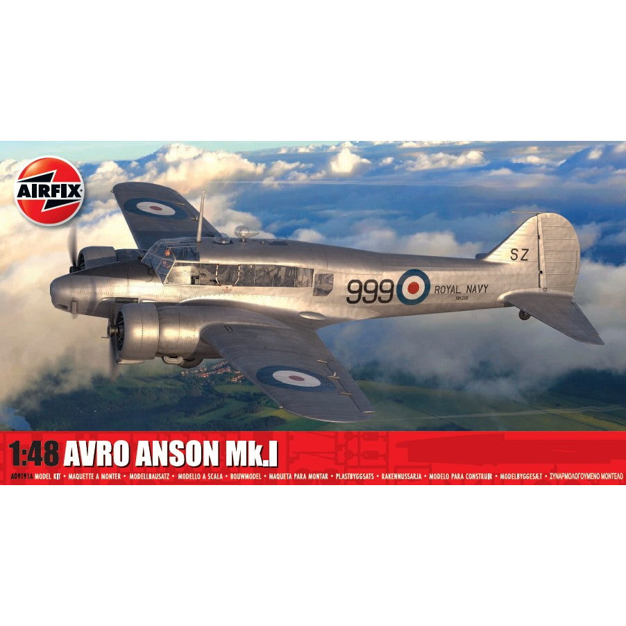 【新品即納】[PTM] 1/48 アブロ アンソン Mk.1 プラモデル(X-9191A) AIRFIX(エアフィックス)(20250430)