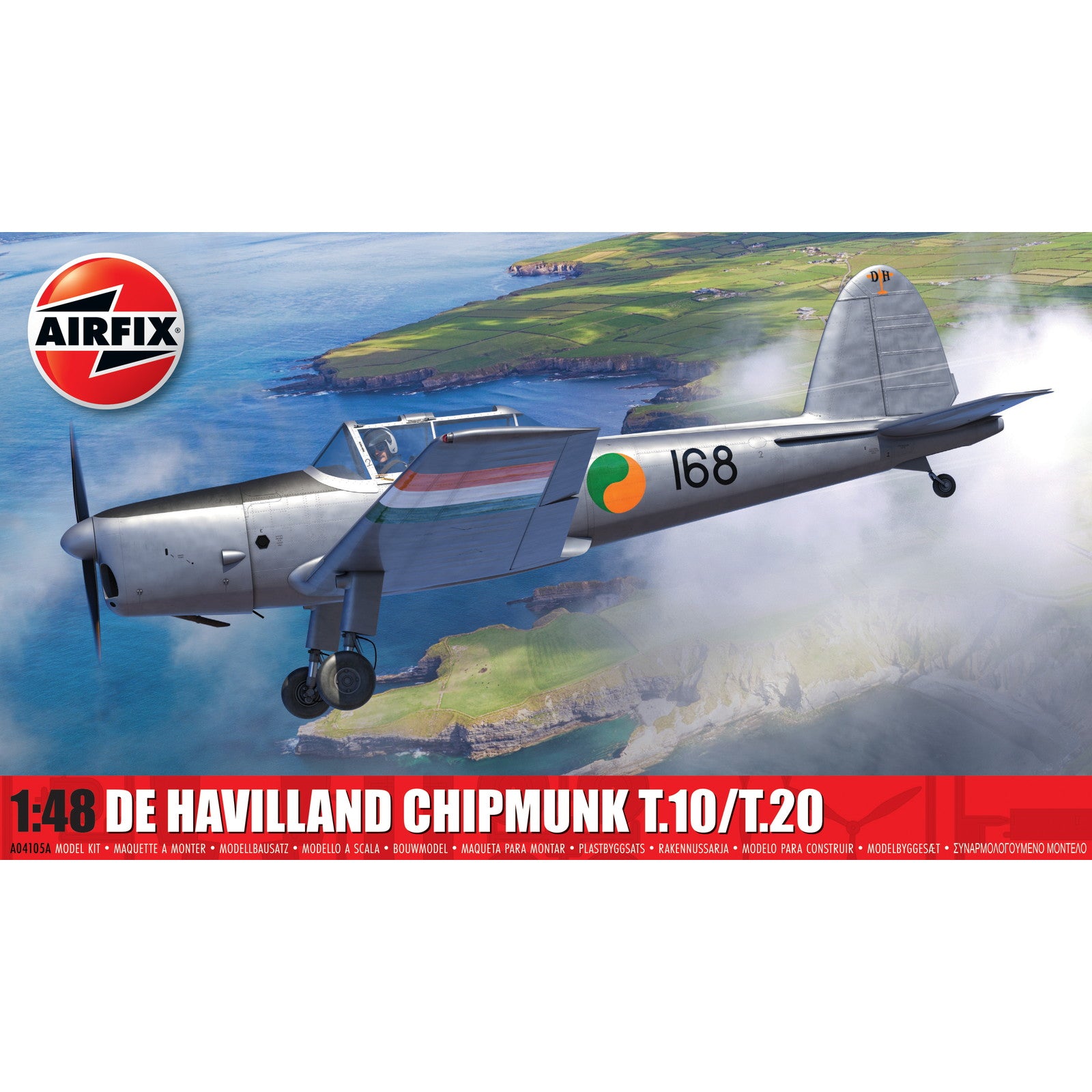 【新品即納】[PTM] 1/48 デ ハビランド チップマンク T.10/T.20 プラモデル(X-4105A) AIRFIX(エアフィックス)(20250430)