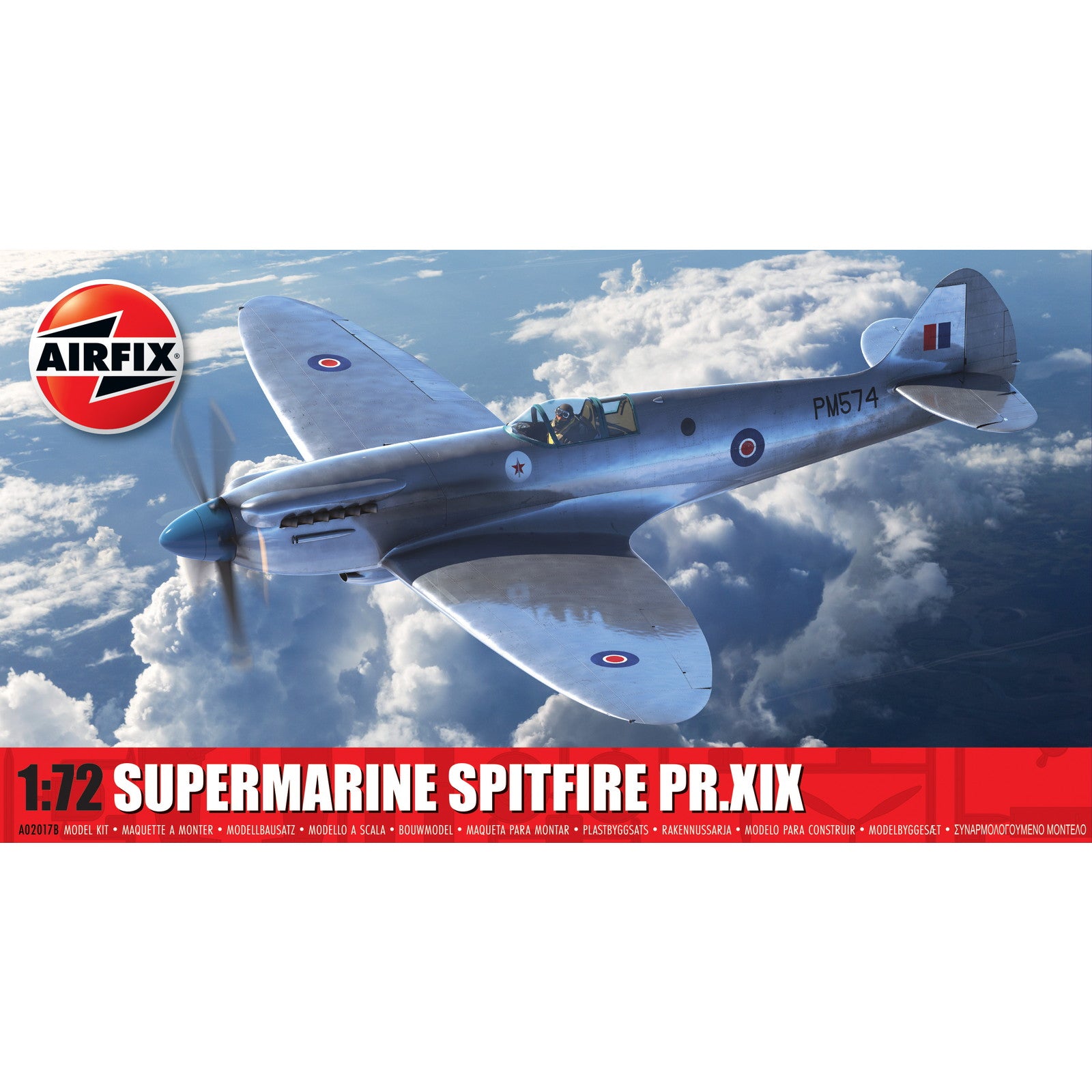 【新品即納】[PTM] 1/72 スーパーマリーン スピットファイア PR.XIX プラモデル(X-2017B) AIRFIX(エアフィックス)(20250430)